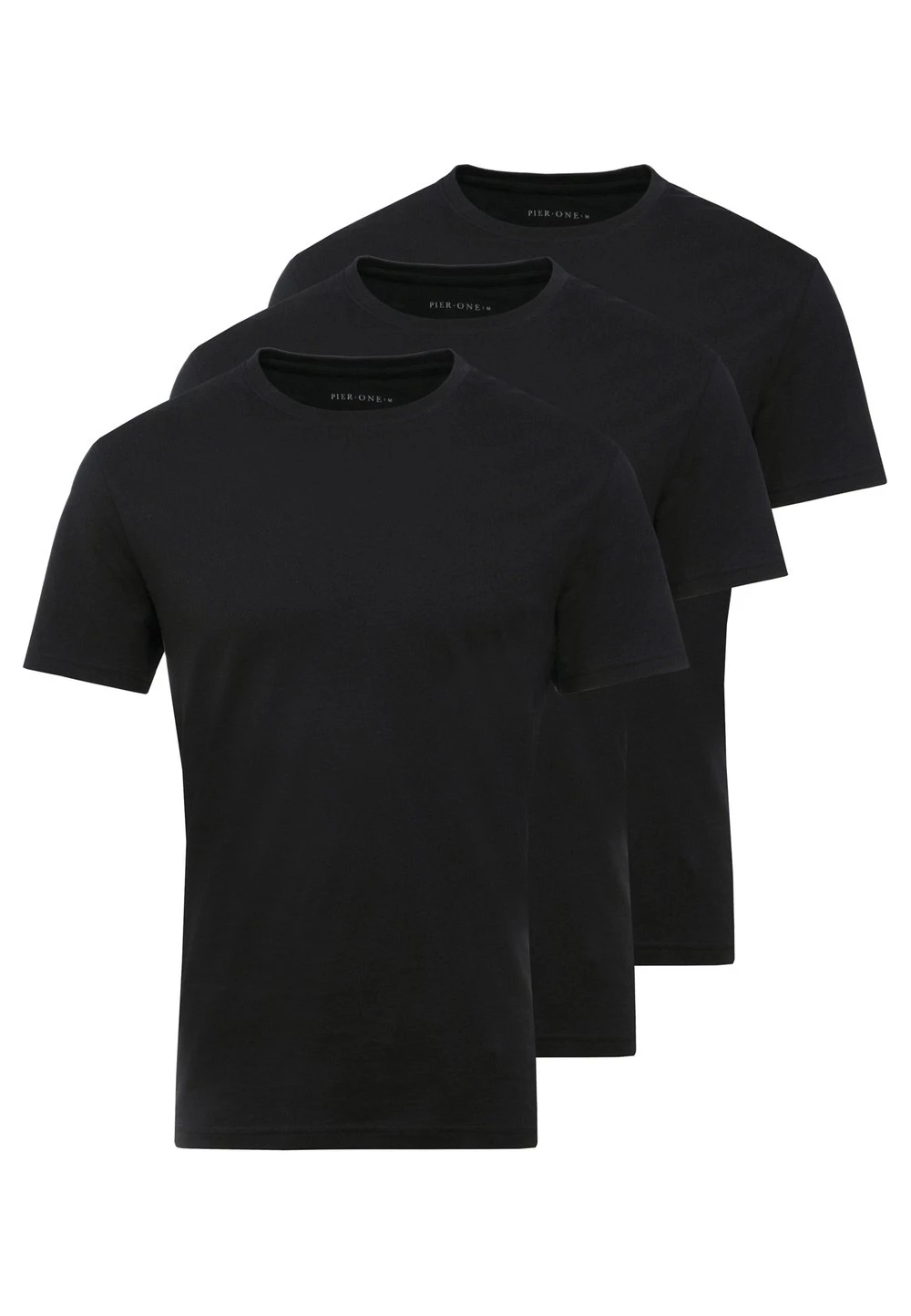 Qualité Fiable Pier One 3 PACK - T-shirt basique t-shirts col rond homme 9 Qualité Fiable Pier One 3 PACK - T-shirt basique t-shirts col rond homme – Image 7