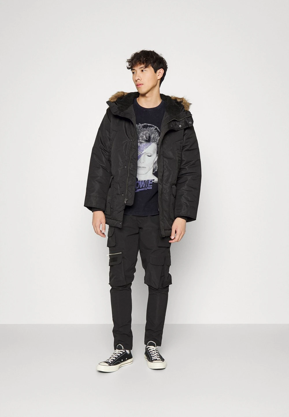 Haute Qualité Pier One BOWIE TEE - T-shirt imprimé t-shirts col rond homme 4 Haute Qualité Pier One BOWIE TEE - T-shirt imprimé t-shirts col rond homme – Image 2