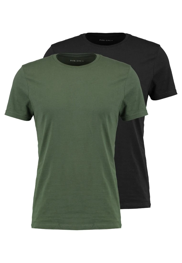 Pier One 2 PACK - T-shirt basique Prix De Lancement t-shirts col rond homme 9 Pier One 2 PACK - T-shirt basique Prix De Lancement t-shirts col rond homme – Image 7