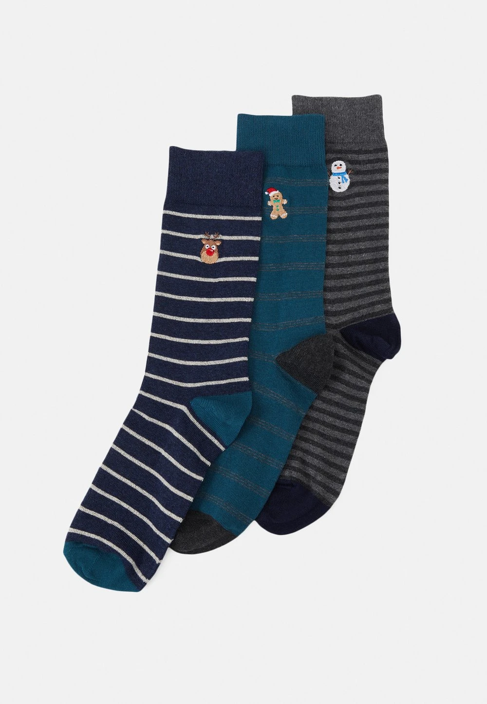 Pier One 3 PACK - Chaussettes Pas Cher sous-vêtements rayures homme 10 Pier One 3 PACK - Chaussettes Pas Cher sous-vêtements rayures homme – Image 8