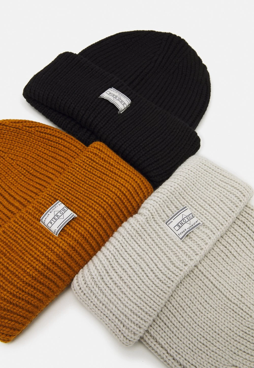 Pier One 3 PACK UNISEX - Bonnet Meilleure qualité casquettes, bonnets et chapeaux couleur unie 5 Pier One 3 PACK UNISEX - Bonnet Meilleure qualité casquettes, bonnets et chapeaux couleur unie – Image 3
