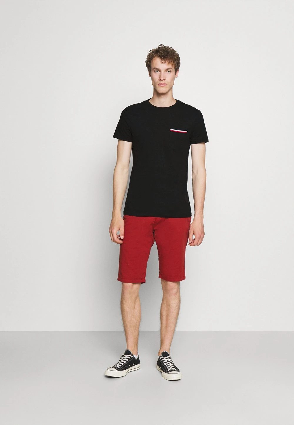 Pas Cher Pier One T-shirt basique t-shirts col rond homme 4 Pas Cher Pier One T-shirt basique t-shirts col rond homme â Image 2