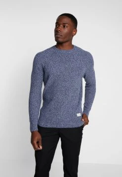 Pier One Assurance De l’Authenticité MULTICOLOUR HALF CARDIGAN JUMPER - Pullover pulls et gilets col rond homme