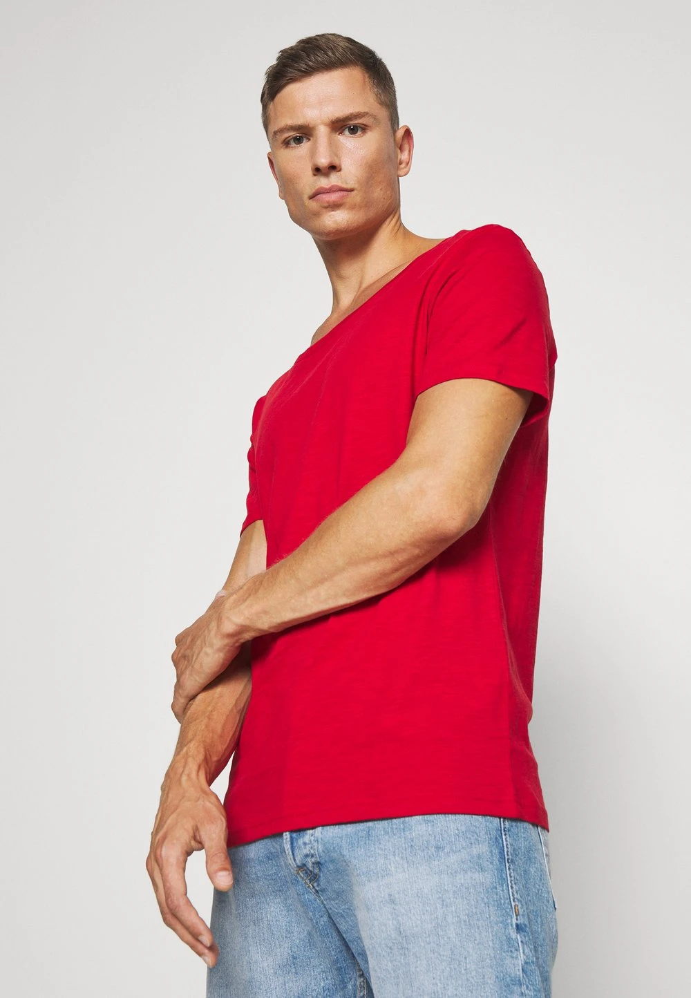 Pier One T-shirt basique Prix Favorable t-shirts encolure large ronde homme 6 Pier One T-shirt basique Prix Favorable t-shirts encolure large ronde homme – Image 4