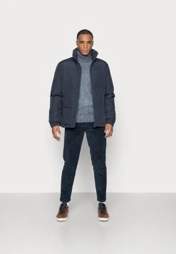 Pier One Un Tarif Préférentiel ESSENTIAL WINTER TURTLENECK / 512 - MOTTLED BLUE - Pullover pulls et gilets col roulé homme -Promos Pier One Boutique 115c2f1772434556b14e74cb91a8acb8