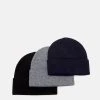 Pier One 3 PACK UNISEX - Bonnet Prix Malin casquettes, chapeaux et bonnets couleur unie 2 Pier One 3 PACK UNISEX - Bonnet Prix Malin casquettes, chapeaux et bonnets couleur unie -Promos Pier One Boutique 153a74237c8540a3b5840ea6baf99d8c