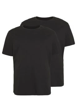 Pier One Prix Refroidis 2 PACK - T-shirt basique - black t-shirts col rond homme -Promos Pier One Boutique 17a4b0877266456bb3976cc291e7beff 1