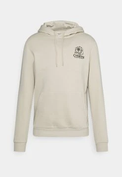 Plus Bas Prix De Vente Pier One FLORAL HOODIE - Sweatshirt - tan sweats & hoodies capuche homme