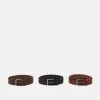 Pier One Discount En Ligne 3 PACK UNISEX - Ceinture ceintures boucle ardillon