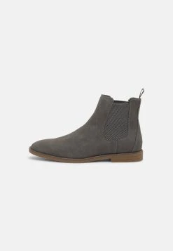 Pier One Bottines - grey Marchandise de première qualité bottes rond homme