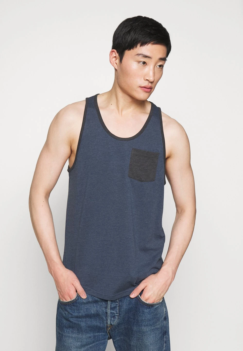 Pier One Prix Exclusifs Débardeur t-shirts & polos encolure large ronde homme 3 Pier One Prix Exclusifs Débardeur t-shirts & polos encolure large ronde homme