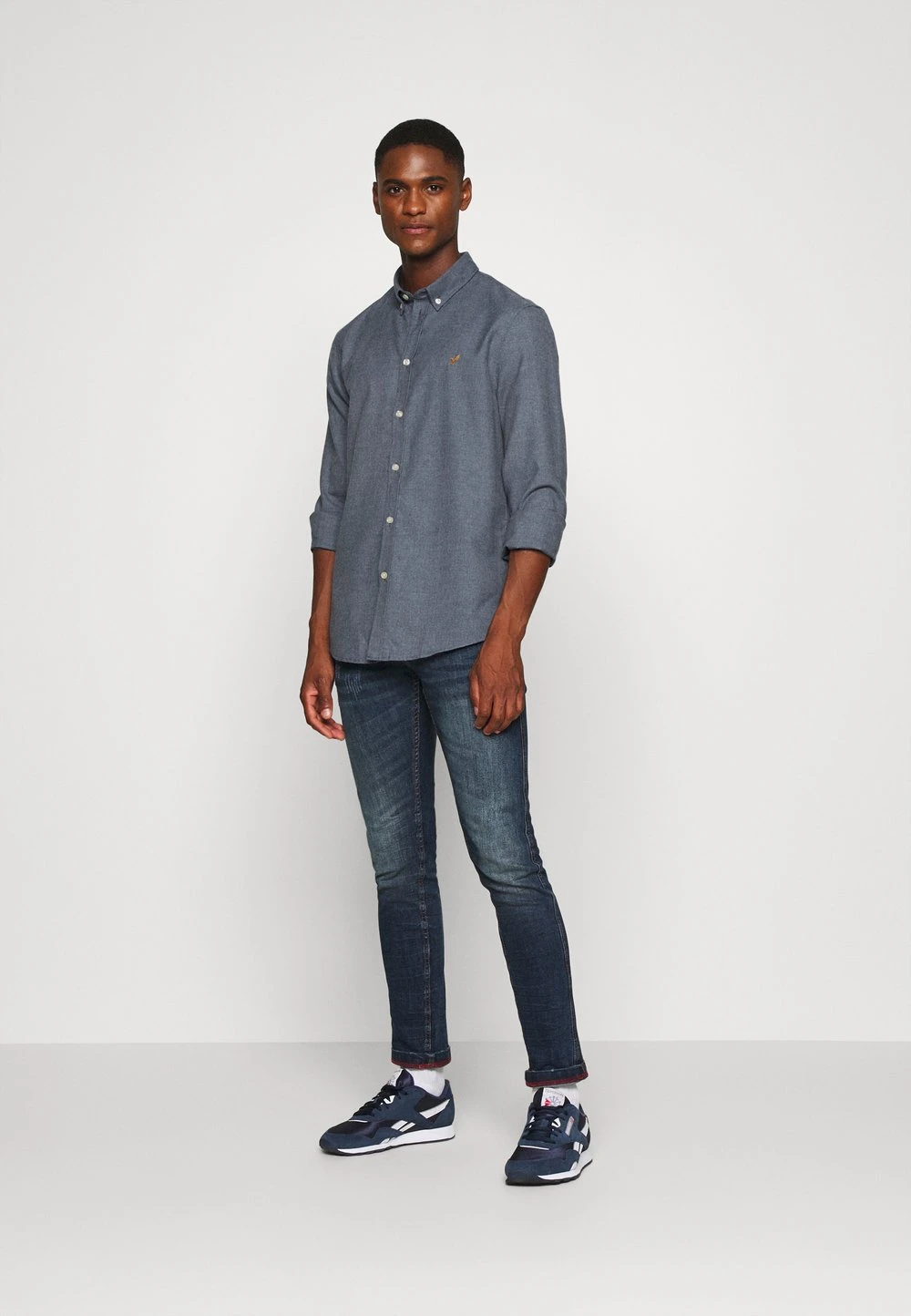 Prix De Rêve Pier One Chemise chemises col à boutons homme 4 Prix De Rêve Pier One Chemise chemises col à boutons homme – Image 2