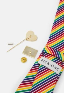 Prix Dégriffé Pier One PRIDE RAINBOW PINS SET - Cravate cravates et nœuds papillon multicolore homme -Promos Pier One Boutique 279b4fb9be4742b397bb4f4483afc6c6