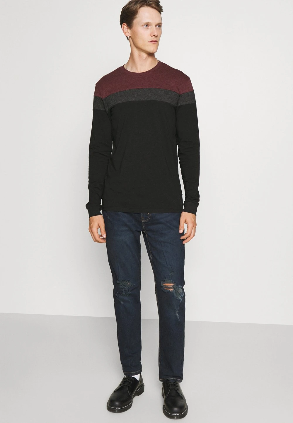 Prix Compétitif Pier One T-shirt à manches longues t-shirts & polos col rond homme 6 Prix Compétitif Pier One T-shirt à manches longues t-shirts & polos col rond homme – Image 4