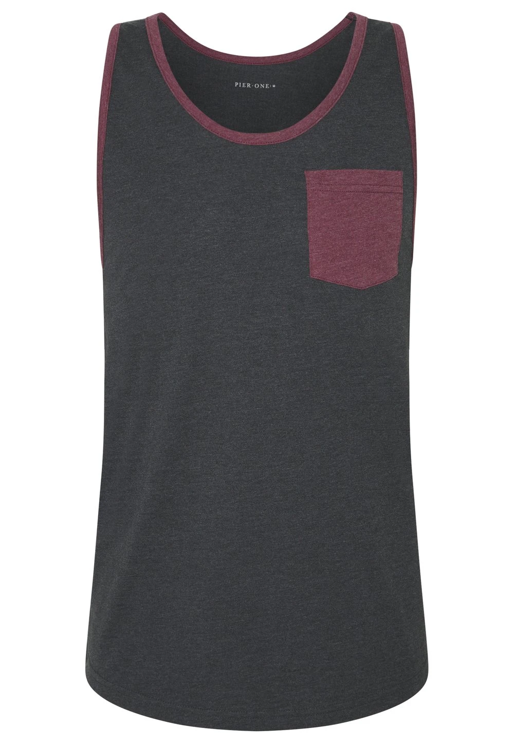 Pier One Soldes Débardeur t-shirts encolure large ronde homme 7 Pier One Soldes Débardeur t-shirts encolure large ronde homme – Image 5