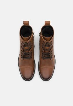 Pier One LEATHER - Bottines à lacets Prix Exclusifs bottes rond homme -Promos Pier One Boutique 2c34cf37086b41ac9ae11da83bd7575c
