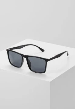 Pier One Lunettes de soleil - black Prix Sympa rectangulaire homme