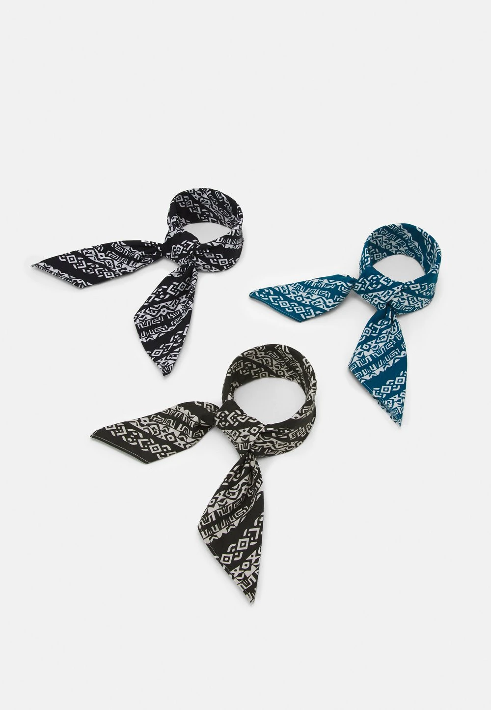 Pas Cher Pier One BANDANAS 3 PACK UNISEX - Foulard Écharpes et foulards imprimé 3 Pas Cher Pier One BANDANAS 3 PACK UNISEX - Foulard Écharpes et foulards imprimé