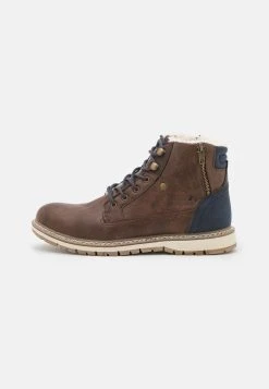 Pier One Prix d’Amis Bottines à lacets bottes rond homme