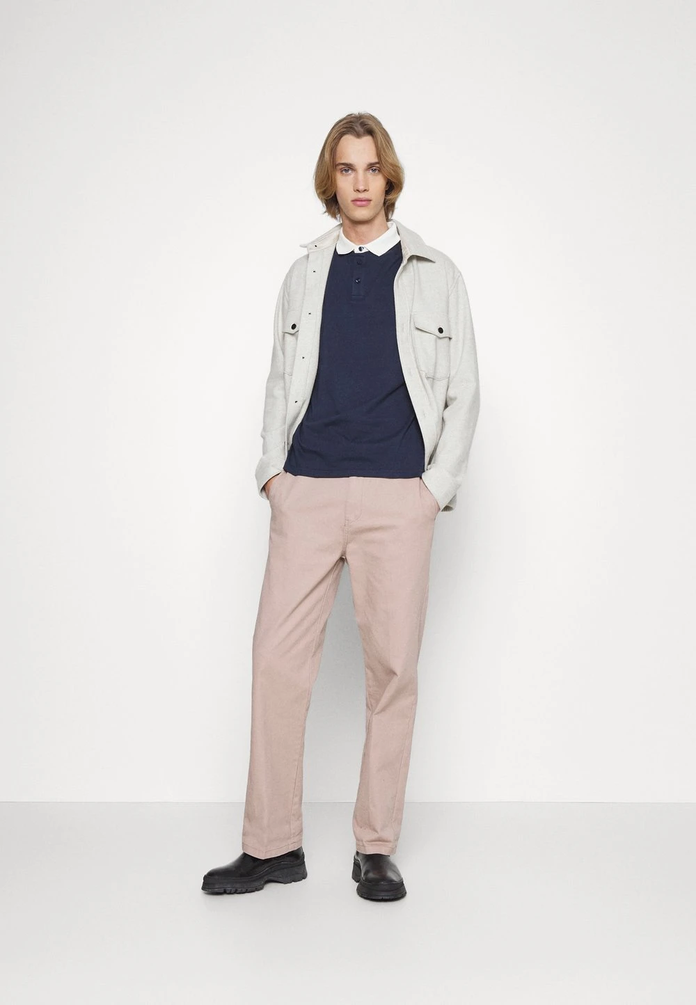 Pier One Prix De Lancement 2 PACK - Polo t-shirts & polos col contrastant homme 3 Pier One Prix De Lancement 2 PACK - Polo t-shirts & polos col contrastant homme