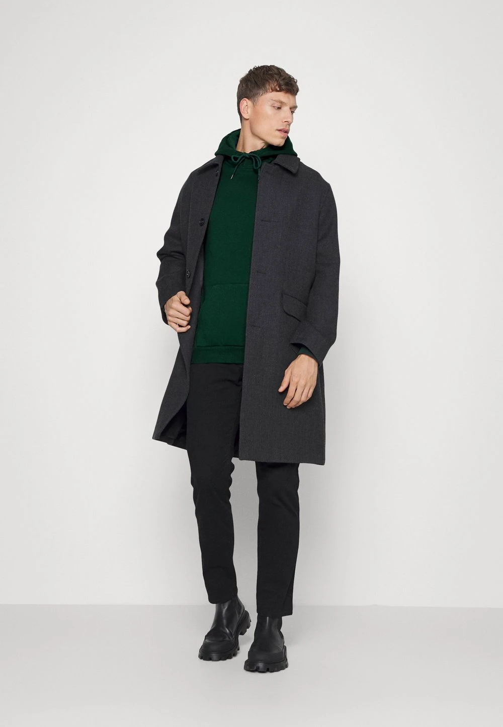 Pier One excellente qualité Sweatshirt sweats & hoodies capuche homme 4 Pier One excellente qualité Sweatshirt sweats & hoodies capuche homme – Image 2