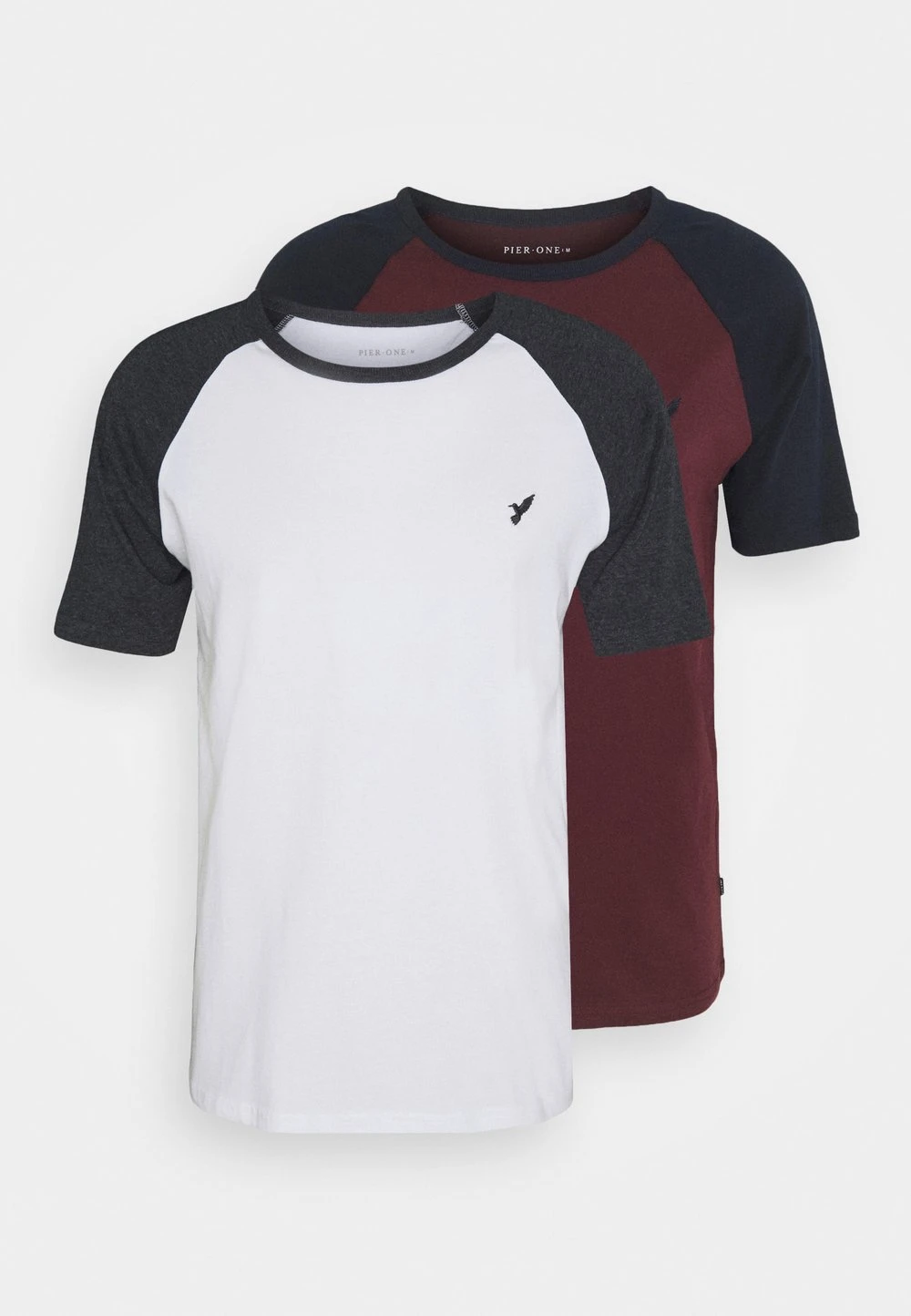 Pier One Authentique 100% 2 PACK - T-shirt basique t-shirts col rond homme 10 Pier One Authentique 100% 2 PACK - T-shirt basique t-shirts col rond homme – Image 8