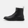 Pier One Bottines à lacets Authentique 100% bottes rond homme