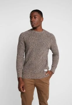 Meilleur Prix Garanti Pier One MULTICOLOUR HALF CARDIGAN JUMPER - Pullover pulls et gilets col rond homme