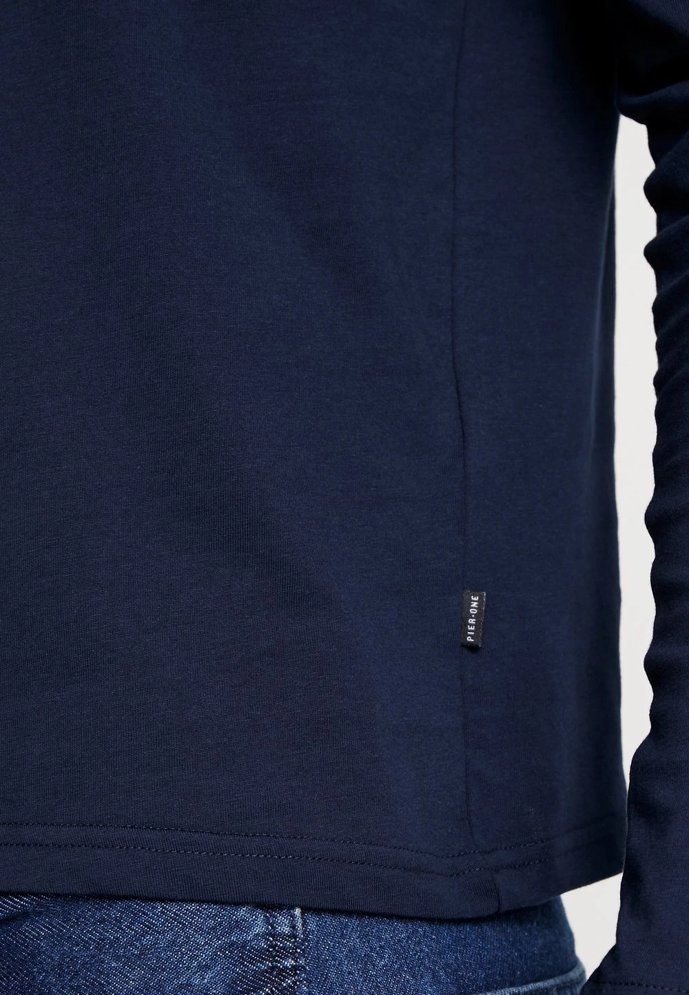 Qualité Excellente Pier One T-shirt à manches longues t-shirts col rond homme 7 Qualité Excellente Pier One T-shirt à manches longues t-shirts col rond homme – Image 5