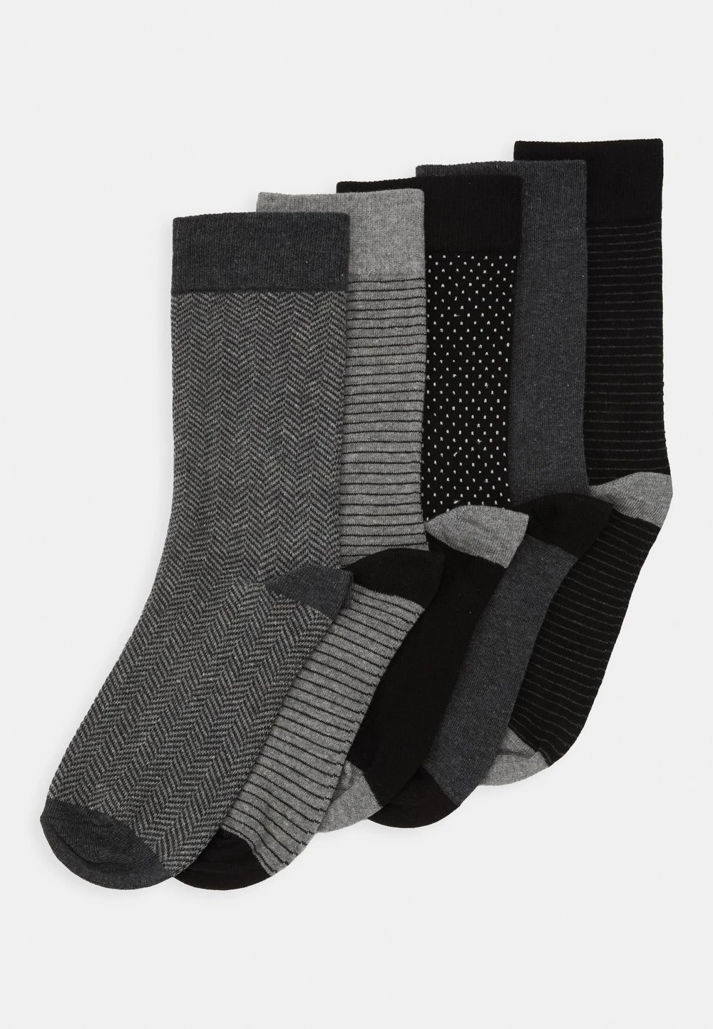 Pier One Produit de première qualité 5 PACK - Chaussettes sous-vêtements & chaussettes rayures homme 7 Pier One Produit de première qualité 5 PACK - Chaussettes sous-vêtements & chaussettes rayures homme – Image 5