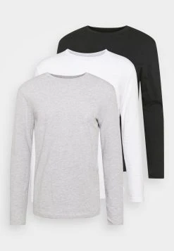 Pier One 3 PACK - T-shirt à manches longues Qualité Supérieure t-shirts col rond homme -Promos Pier One Boutique 5065377fc72c4fd496763a2b57fb6a7f 2