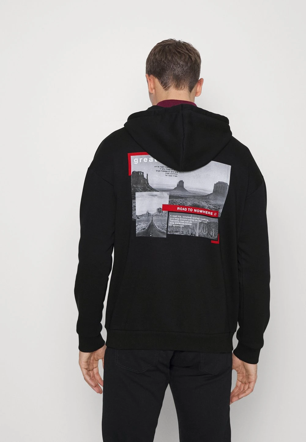 Pier One Faible Prix Sweatshirt sweats & hoodies capuche homme 5 Pier One Faible Prix Sweatshirt sweats & hoodies capuche homme – Image 3