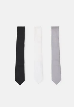 Pier One Qualité Garantie 3 PACK - Cravate cravates et nœuds papillon couleur unie homme -Promos Pier One Boutique 52cdb3398ffa4257be3d88e953fdd6d5