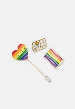 Prix Dégriffé Pier One PRIDE RAINBOW PINS SET - Cravate cravates et nœuds papillon multicolore homme -Promos Pier One Boutique 54e6414839214690901153e00cdafa88
