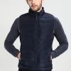 Pier One Authentique 100% Veste sans manches vestes col doublé homme