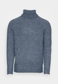 Pier One Un Tarif Préférentiel ESSENTIAL WINTER TURTLENECK / 512 - MOTTLED BLUE - Pullover pulls et gilets col roulé homme -Promos Pier One Boutique 61a2a72f70f74f28882929855b3f0ba3 1