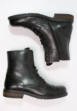 Prix Compétitif Pier One Bottines à lacets bottes rond homme -Promos Pier One Boutique 61eb647f97134211a0226501531b078d
