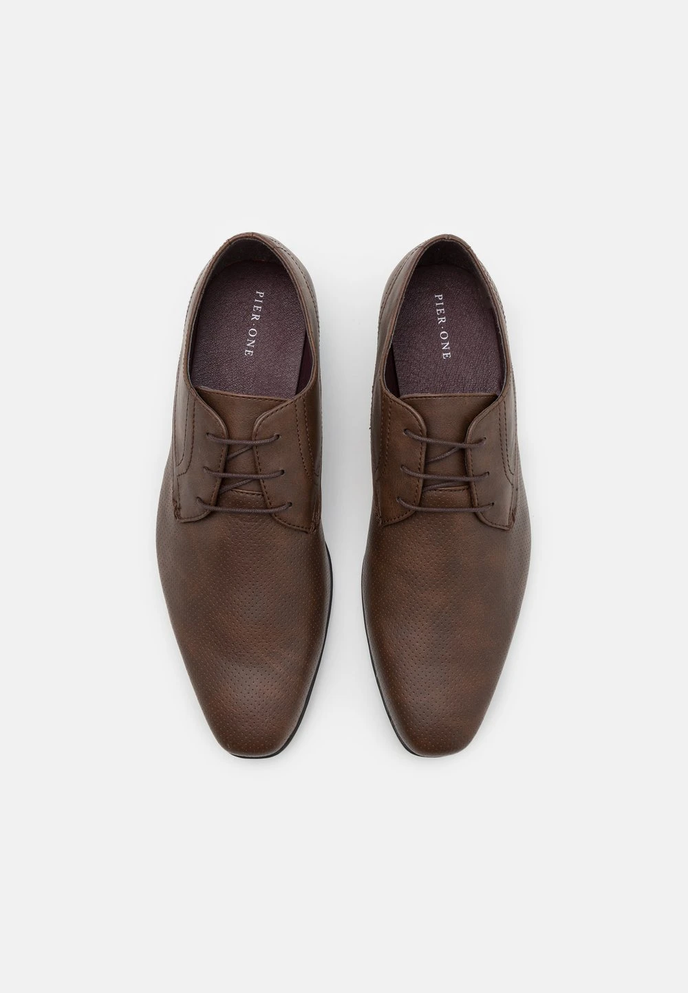 Pier One Derbies Meilleure qualité chaussures de ville rond homme 6 Pier One Derbies Meilleure qualité chaussures de ville rond homme – Image 4