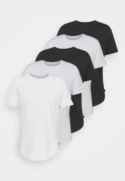 Pier One 50% Off De Vente 5 PACK - T-shirt basique t-shirts col rond homme -Promos Pier One Boutique 654f2e2ce13d4a31bde45dfac60cc6a2