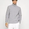 Promos Pier One NEW CABLE TURTLENECK JUMPER - Pullover pulls & gilets col roulé homme -Promos Pier One Boutique 6553a1ed2ec2425d974026e8f175b30b