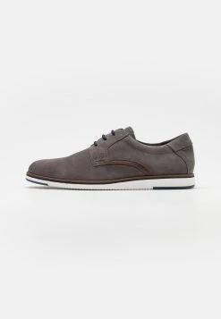 Pier One Prix Incroyables LEATHER - Chaussures à lacets derbies et richelieus rond homme