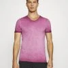 Pier One Qualité garantie 100% T-shirt basique t-shirts col en v homme