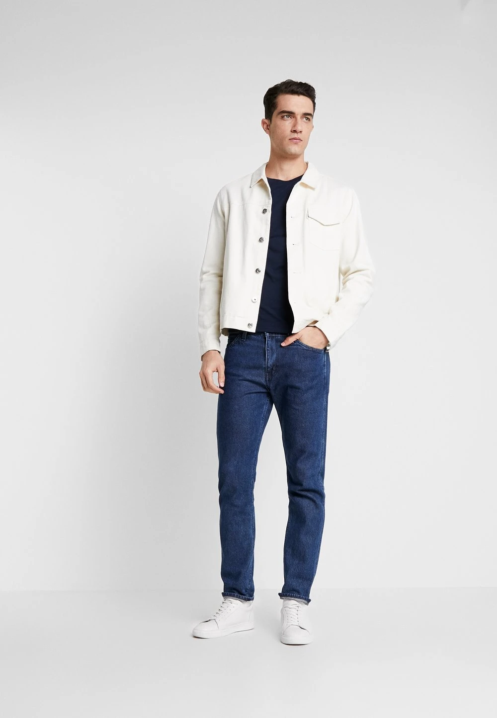 Qualité Excellente Pier One T-shirt à manches longues t-shirts col rond homme 4 Qualité Excellente Pier One T-shirt à manches longues t-shirts col rond homme – Image 2