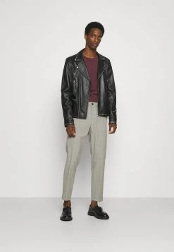 Prix Réduit Pier One 3 PACK - T-shirt à manches longues t-shirts col rond homme