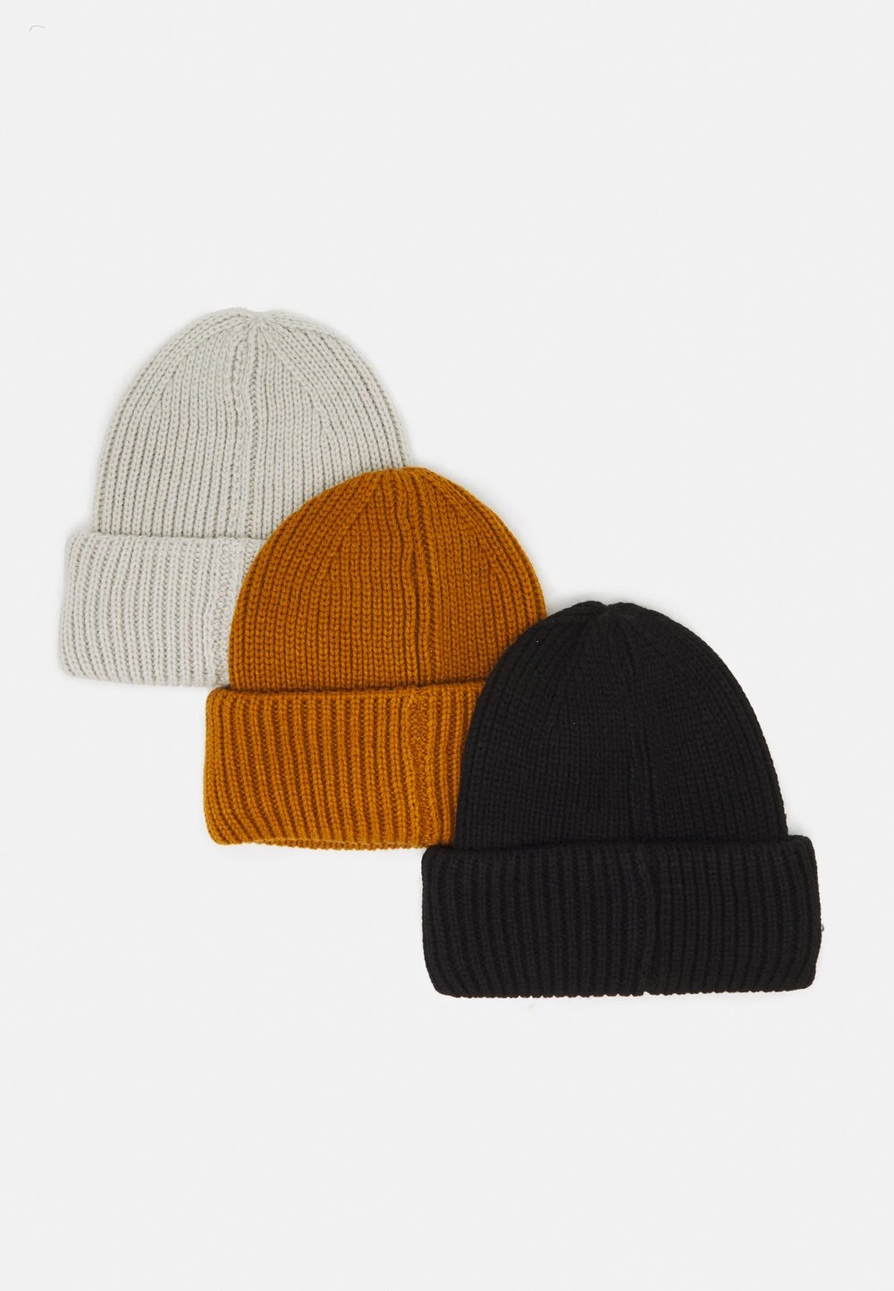 Pier One 3 PACK UNISEX - Bonnet Meilleure qualité casquettes, bonnets et chapeaux couleur unie 4 Pier One 3 PACK UNISEX - Bonnet Meilleure qualité casquettes, bonnets et chapeaux couleur unie – Image 2