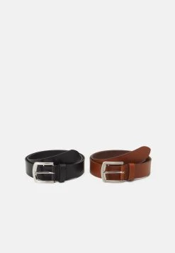 Pier One LEATHER 2 PACK - Ceinture Prix Exclusifs ceintures boucle ardillon homme