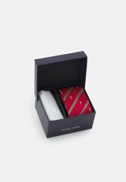 Pier One Qualité garantie 100% CHRISTMAS GIFT SET - Cravate cravates et nœuds papillon rayures homme -Promos Pier One Boutique 7ef53a9d390543beafa1d800543906da