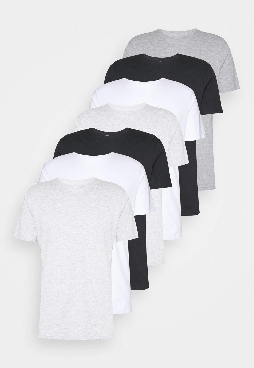 Pier One Prix Gelé 7 PACK - T-shirt basique t-shirts col rond homme 13 Pier One Prix Gelé 7 PACK - T-shirt basique t-shirts col rond homme – Image 11