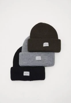 Pier One 3 PACK UNISEX - Bonnet Qualité garantie 100% casquettes, bonnets et chapeaux chiné -Promos Pier One Boutique 9564f57036ed4fc88176a8b2b7fa6091 2