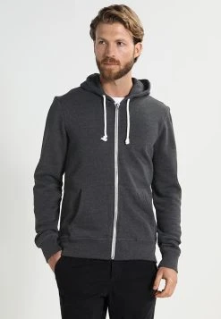 Bonne Qualité Pier One Sweat à capuche zippé pulls et gilets homme